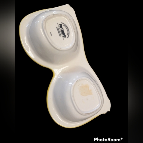 Sunglasses w Hibiscus Fun Funk Small Pet Food Dish - Picture 4 of 4